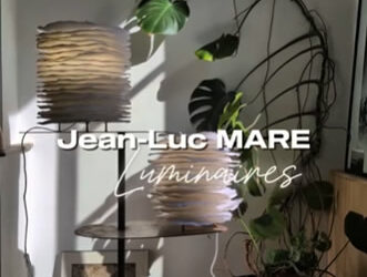 Dans ce réel, 2 lampes, la Mille feuilles à poser et hirsutes